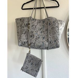 Anthropologie Floral Tote Bag